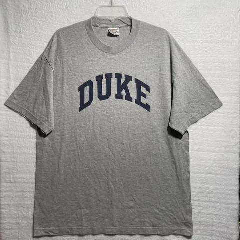 Duke University Shirt TCX Apparel Short Sleeve Mens XL Crew Neck NCAA Cover