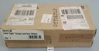 *NEW SEALED* Master Lock 503YLW Yellow Group Lockout Box 14 Locks Max + Warranty - Image 1 of 4