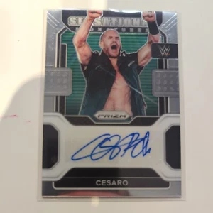 2022 Panini Prizm WWE Sensational Signatures Cesaro #SS-CSR Auto - Picture 1 of 2