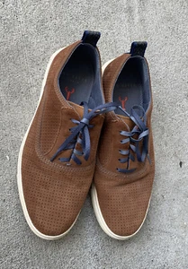 Ted Baker Brown Suede Leather Sneaker Shoes Men’s 9 - Picture 1 of 6