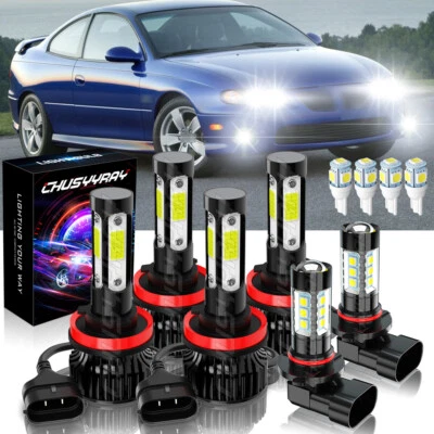 Para Para Pontiac GTO 2004 2005 2006 6x Faros LED haz alto/bajo + faro antiniebla Bombillas Foto 1 de 4