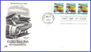 USA3 #2908 Pl #11111 U/A ARTCRAFT FDC PNC3  Auto Tail Fin (BEP) - Picture 1 of 1