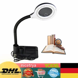 Lente d'ingrandimento LED 11W lampada da scrivania con luce ingrandimento 10x NUOVO - Foto 1 di 12