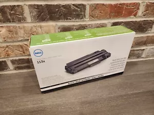 Neu Original versiegelt Dell 113X Serie 2MMJPA04 schwarzer Toner mit hoher Kapazität 2.500 Seiten - Bild 1 von 4