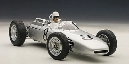 Porsche 804 F1 GP Germania 8 Jo Bonnier 1962 Autoart 1/18 Con Pilota 1000 Unità - Immagine 1 di 4