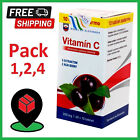 Vitamin C Acai Beere 70 Tabletten Immununterstützung Kollagen Nahrungsergänzungsmittel 200 mg