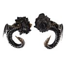 Retro Devil Horns Ox Hair Pins Evil Accessories Halloween Cosplay Costume Party
