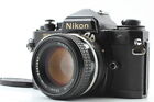 [Prawie idealny ++ Nikon FE2 Czarny 35mm Aparat filmowy Ais Ai-S 50mm f1.4 Obiektyw z Japonii