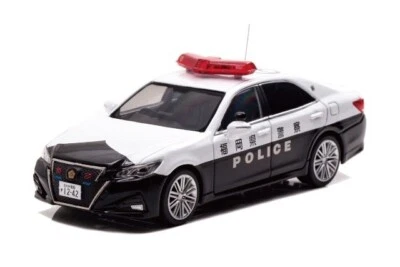 H7432008 RAI'S 1:43 Toyota Crown Athlete (GRS214) 2020 Police Car model car - Image 1 of 3