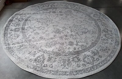 Tapete com manchas traseiras marfim/prata 8'-0" x 8'-0", preço reduzido 1172769994 ADR109C-8R - Imagem 1 de 4