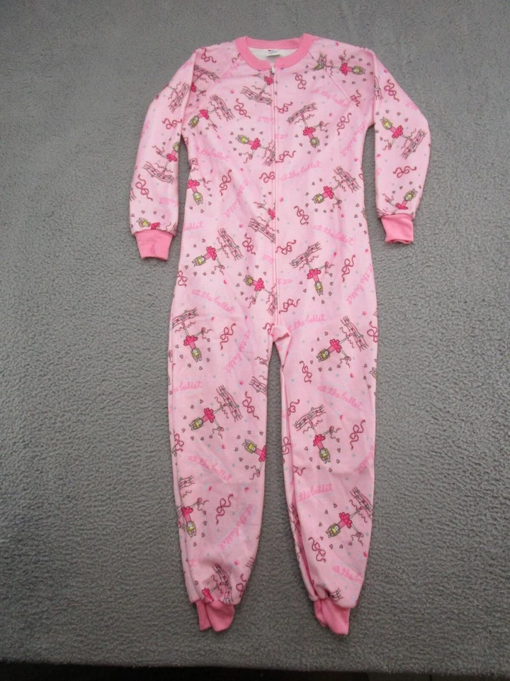 Mono de colección Dr Denton polar de una pieza para dormir niñas jóvenes talla 14 rosa Foto 1 de 4