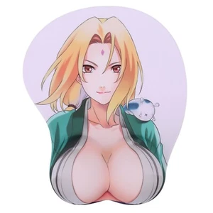 Hot Anime 3D Oppai Gaming Mauspad mit weicher Silikon Handballenauflage - Bild 1 von 5