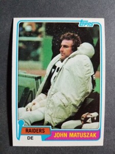 1981 Topps JOHN MATUSZAK card # 255   [card 6]