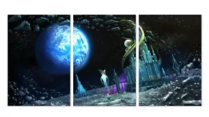 Póster Final Fantasy XIV Online EndWalker: Mare Lamentorum | Juego de 3 pósters - Imagen 1 de 6