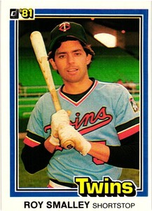1981 Donruss Set Break #487 Roy Smalley Near Mint- Free shipping