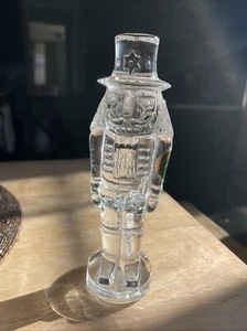 Neu SELTEN WATERFORD KRISTALL Weihnachten NUSSKNACKER 1. Auflage Figur 6" ohne Box - Bild 1 von 5