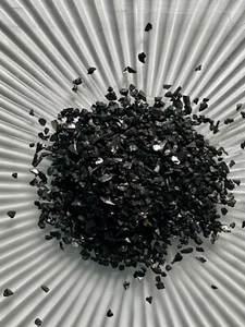 Shungite Elite - Menos de 2 mm Por encima de 1 mm - sin polvo - 100% cristal - 20 libras - Imagen 1 de 4