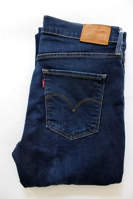 Levi's  311 shaping skinny women's jeans Big E W30 L34 dark blue stretch LEVH504 - Image 1 of 4