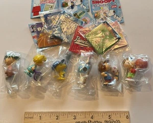 Juego de 6 figuras KoroKoro Peanuts Snoopy Woodstock Pattie Charlie Sally Linus Japón - Imagen 1 de 5