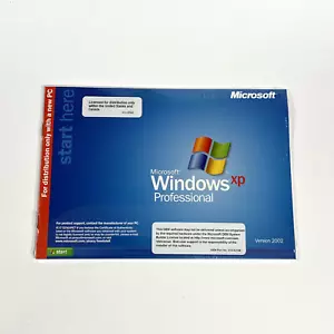 Microsoft Windows XP Professional Disc New Sealed *NO PRODUCT KEY* - Picture 1 of 2