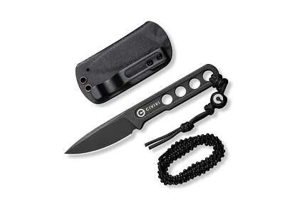 CIVIVI Circulus Black SW Neck Knife Halsmesser Skelettmesser Taktisch - 02WE047 - Bild 1 von 4