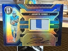 2023 Panini Gold Standard Jahmyr Gibbs Rookie Patch Auto RPA /10 Detroit Lions