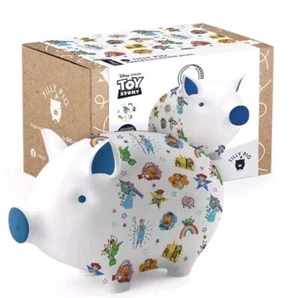 Tilly Pig Disney Ceramic Piggy Bank Kids Toy Story Characters Money Box - Picture 1 of 11