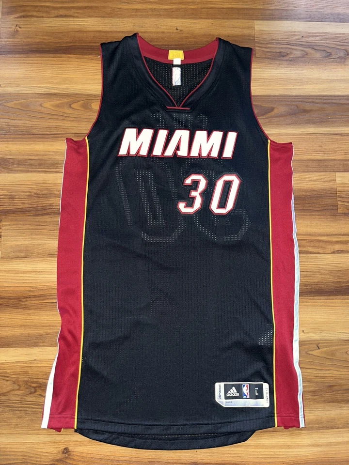 Футболка Norris Cole Pro Cut Miami Heat adidas Rev30 большая +2 подлинная командная игра - Изображение 1 из 4