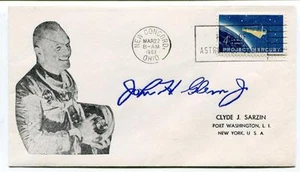 1962 Astronaut SIGNED John H. Glenn New Concord Project Mercury NASA USA - Imagen 1 de 1
