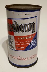 Kronenbourg flat top beer can, empty, dated 1964 for 300th anniversary, France