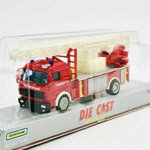 Die Cast Hedstrom 1:60 Minature Truck Feuerwehr Fire Truck With Ladder - Picture 1 of 8