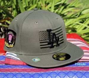 2023 MLB Armed Forces Day Los Angeles Dodgers Fitted Hat New Era 59FIFTY