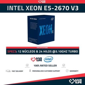 Intel Xeon E5-2670 V3 (12 Núcleos/24 Hilos) @3.10GHz Turbo Speed - Picture 1 of 6