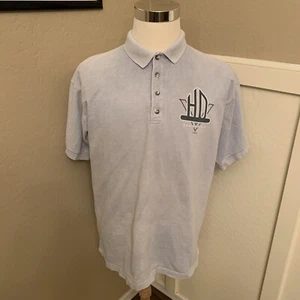 Harley Davidson Vintage Herren Polo L 2-seitig Grafik Las Vegas NV Made in USA - Bild 1 von 8