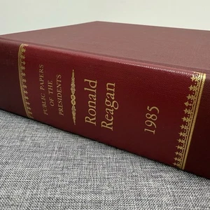 Ronald Reagan 1985 Public Papers of the Presidents of the United States - Picture 1 of 13