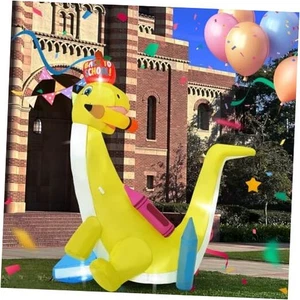 6ft Back to School Inflatable Decoration, Inflatable Dinosaur B-6ft dinosaur - Picture 1 of 8