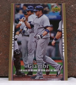 BASEBALL KARTE UPPER DECK JASON GIAMBI & DEREK JETER NEW YORK YANKEES CELEBR - Bild 1 von 2