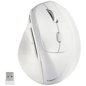 Digio2 Ergonomic Mouse Fast Scrolling Wireless 5 Buttons - Afbeelding 1 van 6