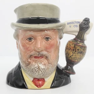 Royal Doulton Sir Henry Doulton Small Character Toby Jug Style 2 4.25" 1996 - Picture 1 of 24