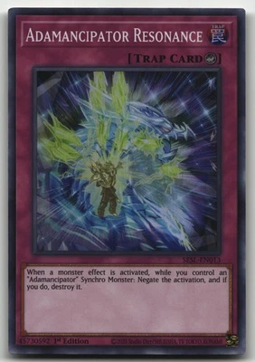 Adamancipator Resonance Super Rare Secret Slayers SESL-EN013 LP - Image 1 of 2