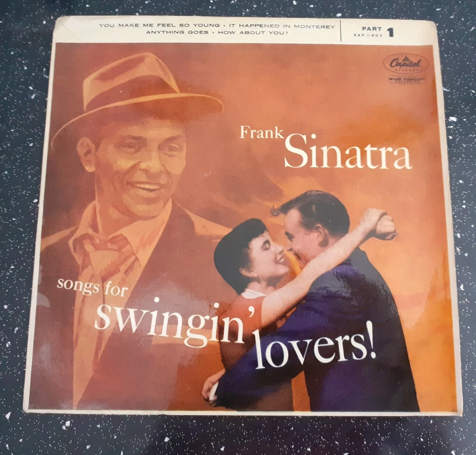 Frank Sinatra – Songs For Swingin' Lovers (Part 1) (Capitol 1956) 7" vinyl EP - Image 1 of 1