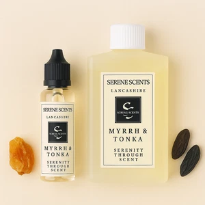 Myrrh & Tonka Fragrance Oil 30ml 100ml Rich Home Scent Luxury Aromatherapy - Picture 1 of 7
