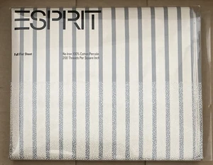RY VINTAGE ESPRIT FULL FLAT BED SHEETS SONOMA 1989 NEW COTTON SHEET - Picture 1 of 6