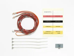 Tamiya 56549 LED Light For MFC (3mm/Red/1100mm) (2 Pcs.), (MFC-01/MFC-03), NIP - Picture 1 of 4