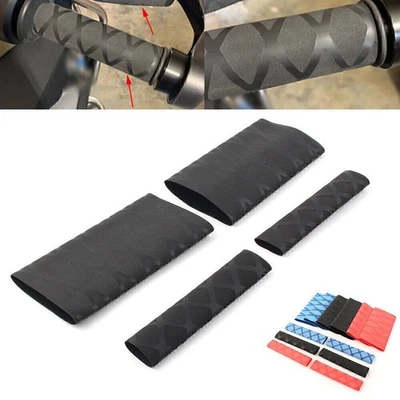 For BMW Honda Non-Slip Handle Sleeve Handlebar Cover Heat Shrinkable Grip Cover - Image 1 of 4