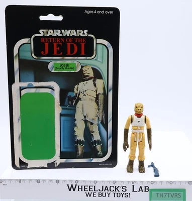 Figura de acción Bossk 100 % completa 45 espalda Reino Unido Star Wars ROTJ 1983 PALITOY Foto 1 de 4