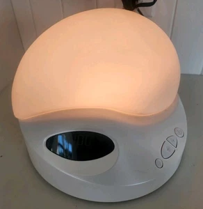 BioBrite Digital SunRise Alarm Clock Programmable Bio Brite 301-961-5940 WORKS - Picture 1 of 9