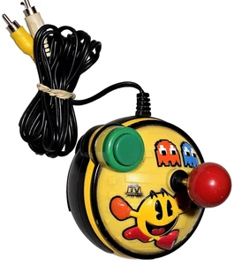Namco Pac-Man Plug & Play 8 TV Spiele integrierter Joystick ohne Akkudeckel funktioniert - Bild 1 von 7