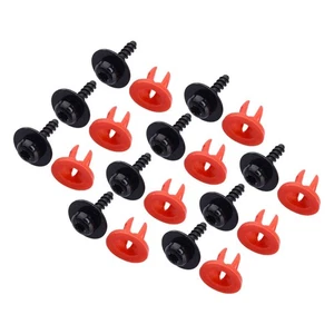 Hot 10Kit Engine Splash Shield Torx Screws & Retainer Nut Fit for Ford - Picture 1 of 4