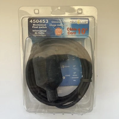 Interruptor de flotador mecánico 450453 Kit de repuesto universal bombas de aguas residuales de sumidero nuevo Foto 1 de 4